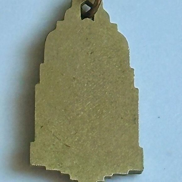 Vintage Gold Citizenship Award Medal Charm Pendant Herff Jones - Picture 2 of 3